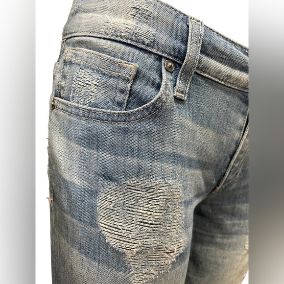 Joe’s Distressed Light Wash  Jeans Size 24 - Picture 7 of 11